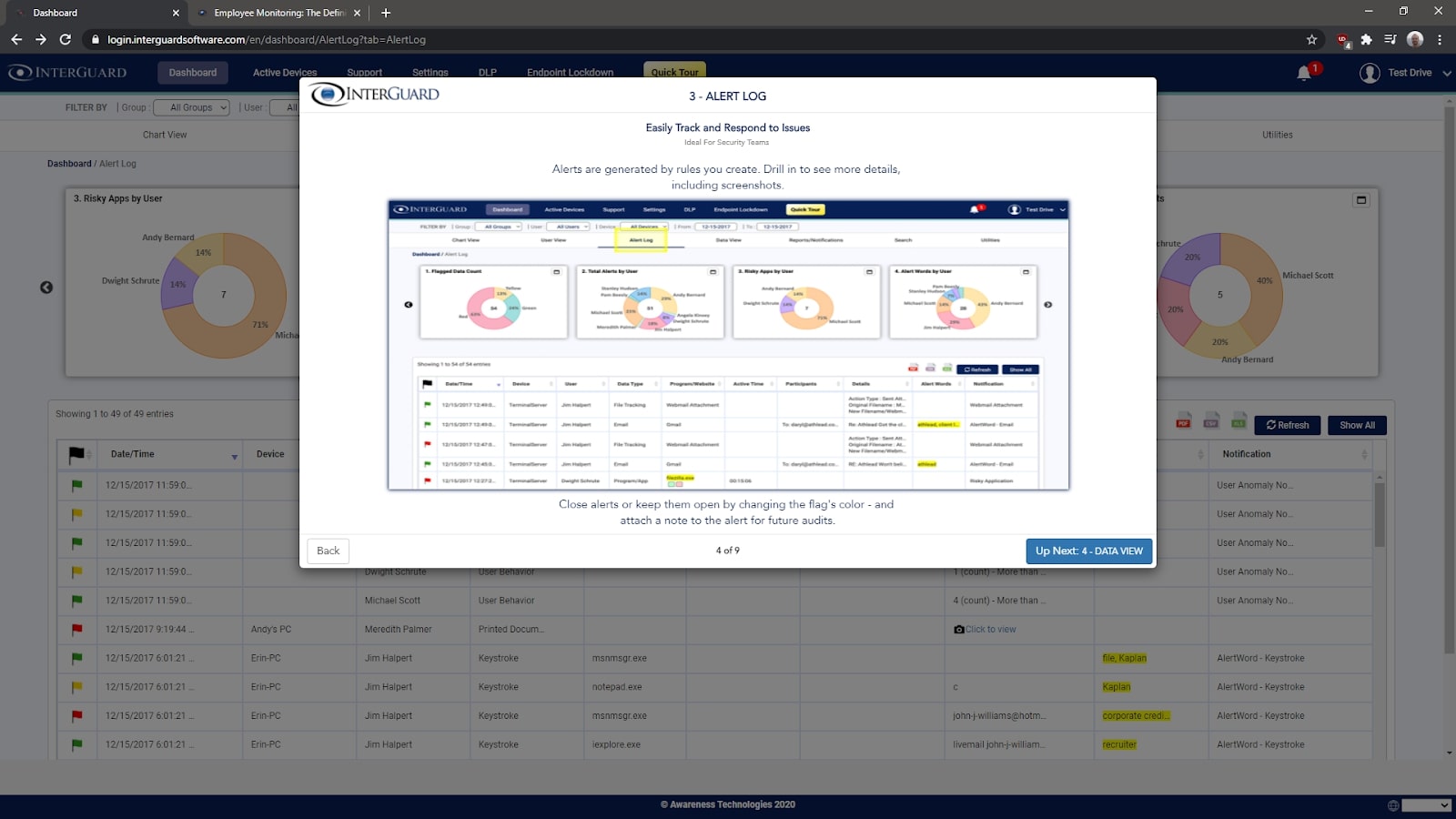 InterGuard employee monitoring software