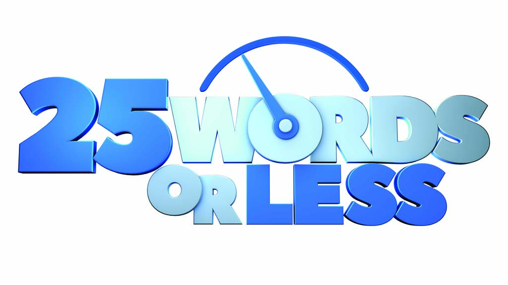 25 Words or Less logo