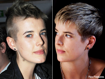 Love or hate? Agyness Deyn&#039;s half-shaven new &#039;do - hair, story, model, new, shaved, mohican, see, pics, pictures, London Fashion Week, Giles, Spring/Summer 2011, Marie Claire