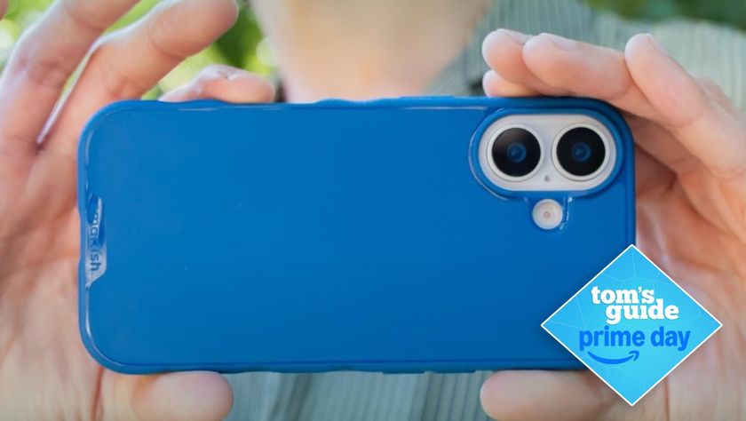 Smartish Gripmunk for iPhone 17 with Prime Day banner