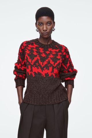 Fair-Isle Wool Jumper