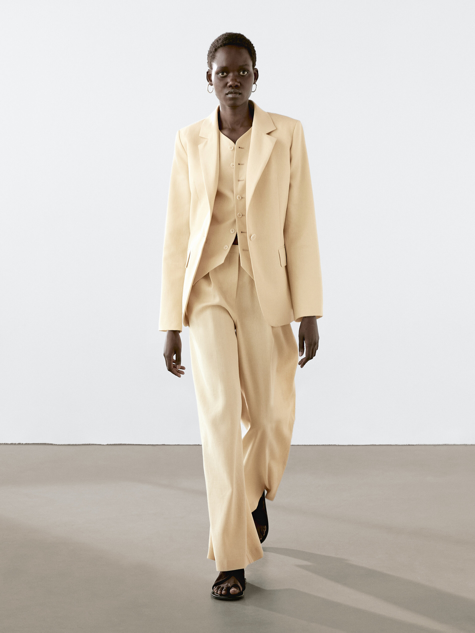 Linen Blend Blazer