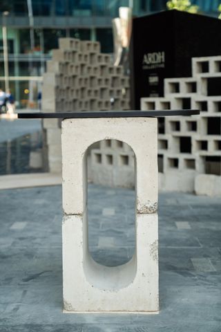 ARDH stone design at Dubai Design Week 2022