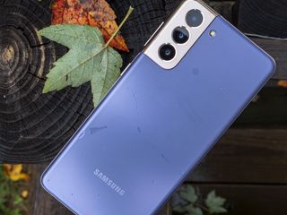 Samsung Galaxy S21 Purple Fall