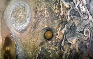 A Swirling Sea of Jovian Clouds