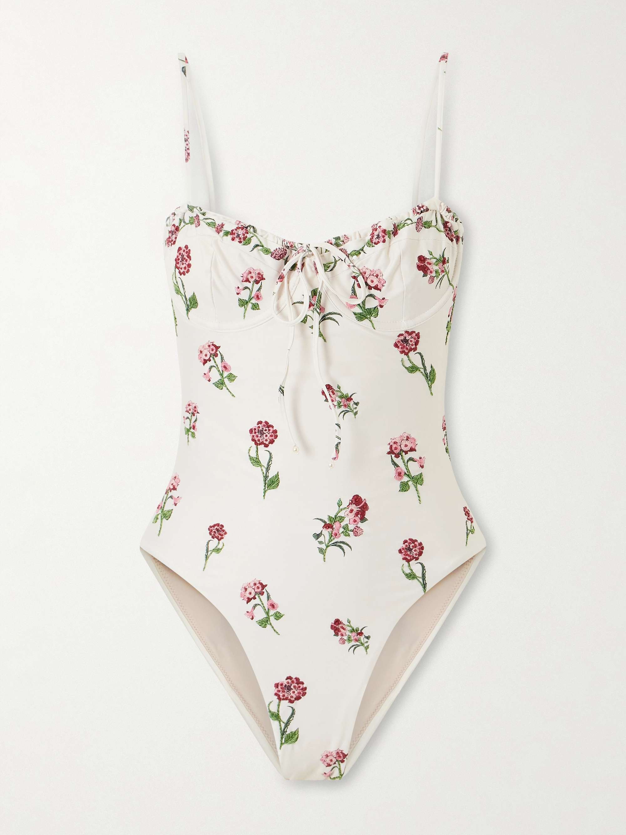 &amp;Eacute;bano Floral-Print Recycled Swimsuit