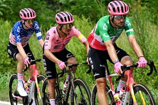 Richard Carapaz and Team EF Education-EasyPost during stage 3 at the Tour de France