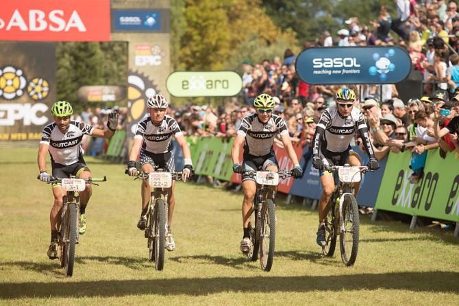 Four outcasts arrive at the finishline
