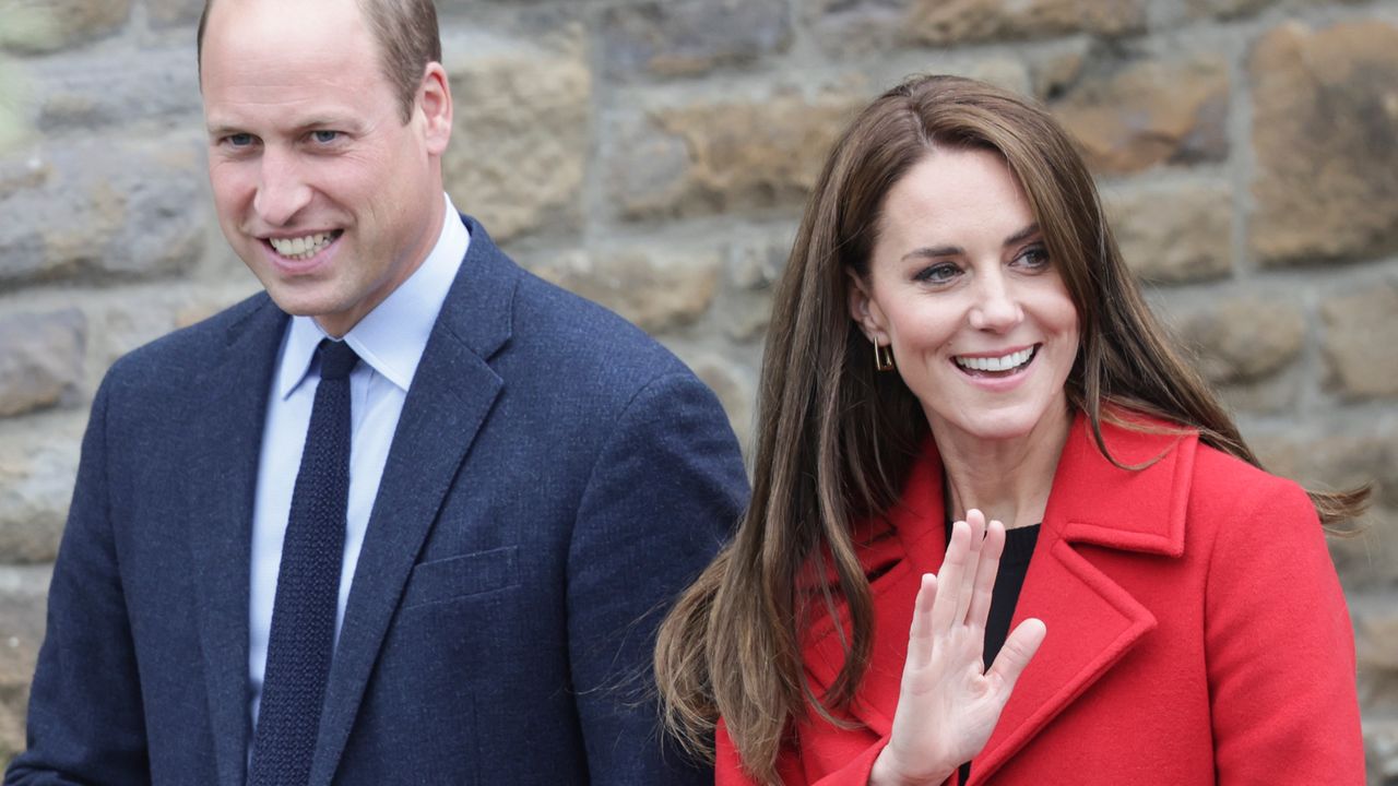 Prince William and Kate Middleton visit Swansea, Wales on September 27, 2022.