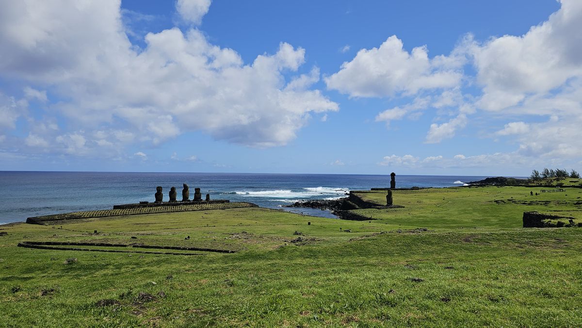 Marcelo will be streaming from the Tahai site on Easter Island.