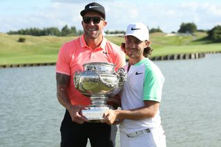 Tommy Fleetwood and Ian Finnis GettyImages-805729006
