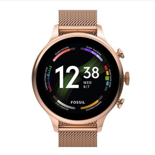 best watches for women Fossil smart watch in rose gold