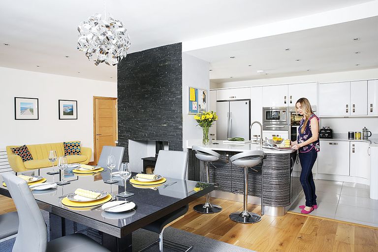 New Family Kitchen Extension In A 1960s House Real Homes By Karen Wilson September 22 2018 The Galley Kitchen