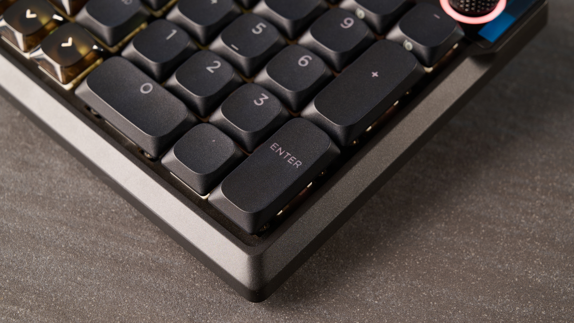 A black Corsair Vanguard Air 99 Wireless low-profile mechanical keyboard