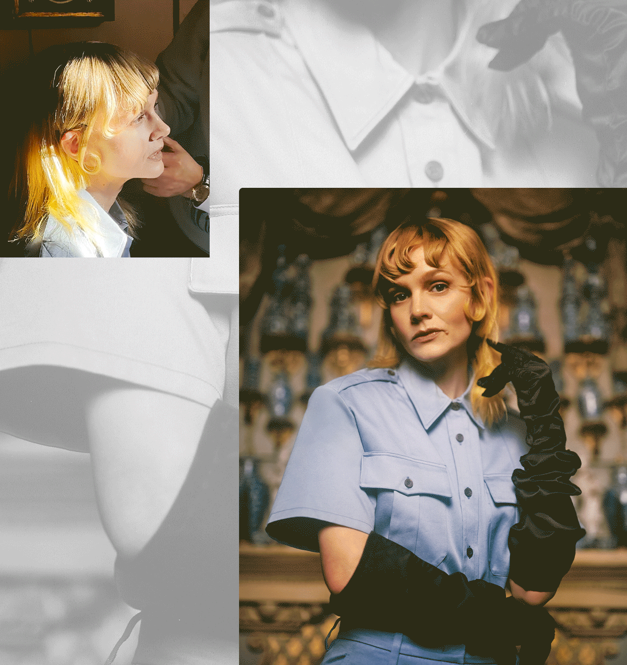 Carey Mulligan for Who What Wear's April beauty cover.