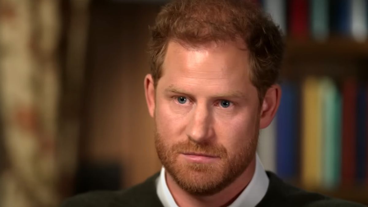 Prince Harry on 60 Minutes.