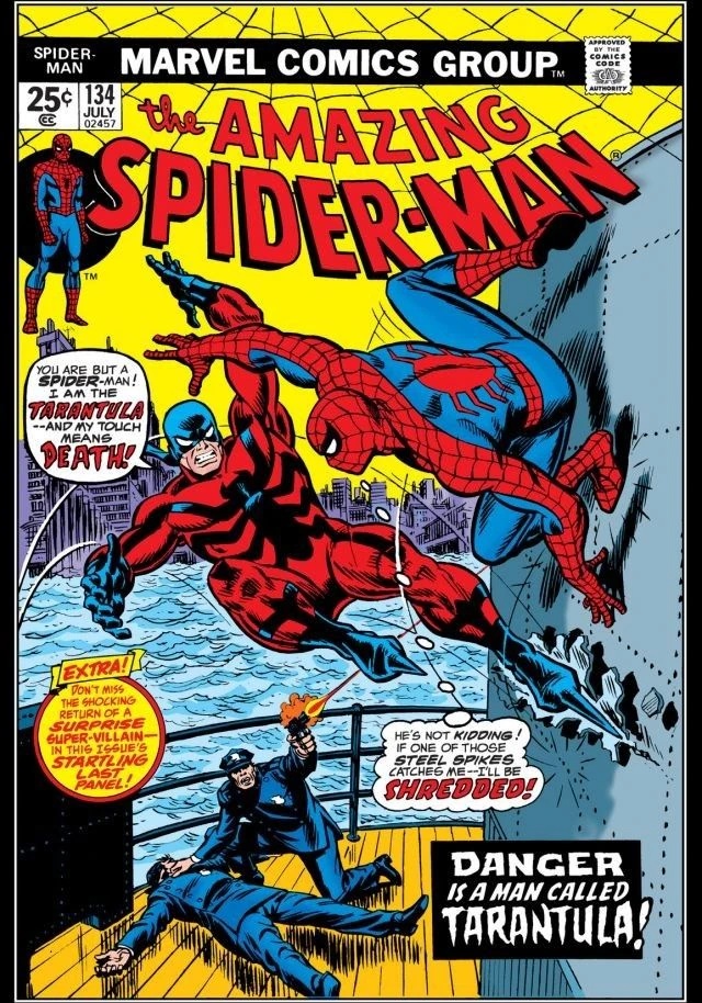 The cover of Amazing Spider-Man #134