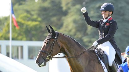 Blenheim European Championships dressage: Laura Collett and London 52