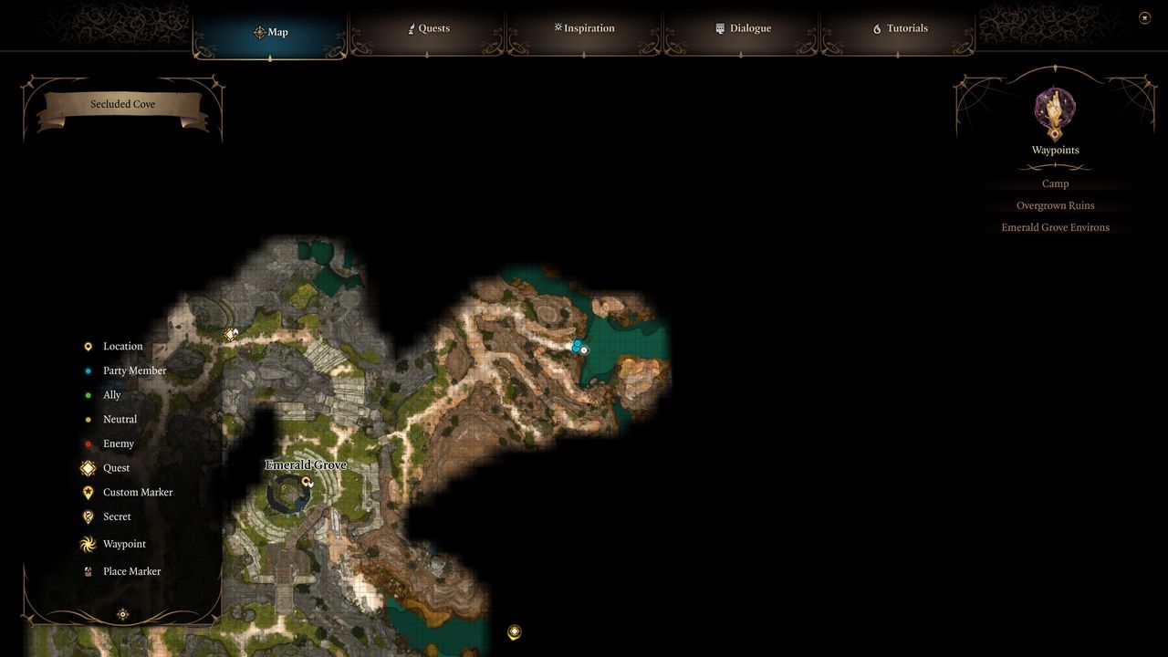 Baldur's Gate 3 Find your belongings