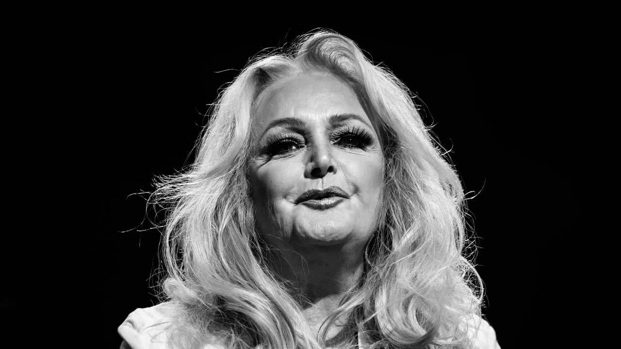 Bonnie Tyler onstage in 2024
