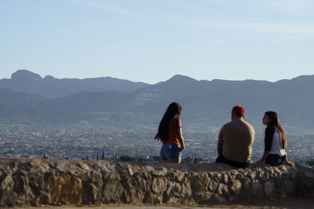 People in El Paso, Texas.