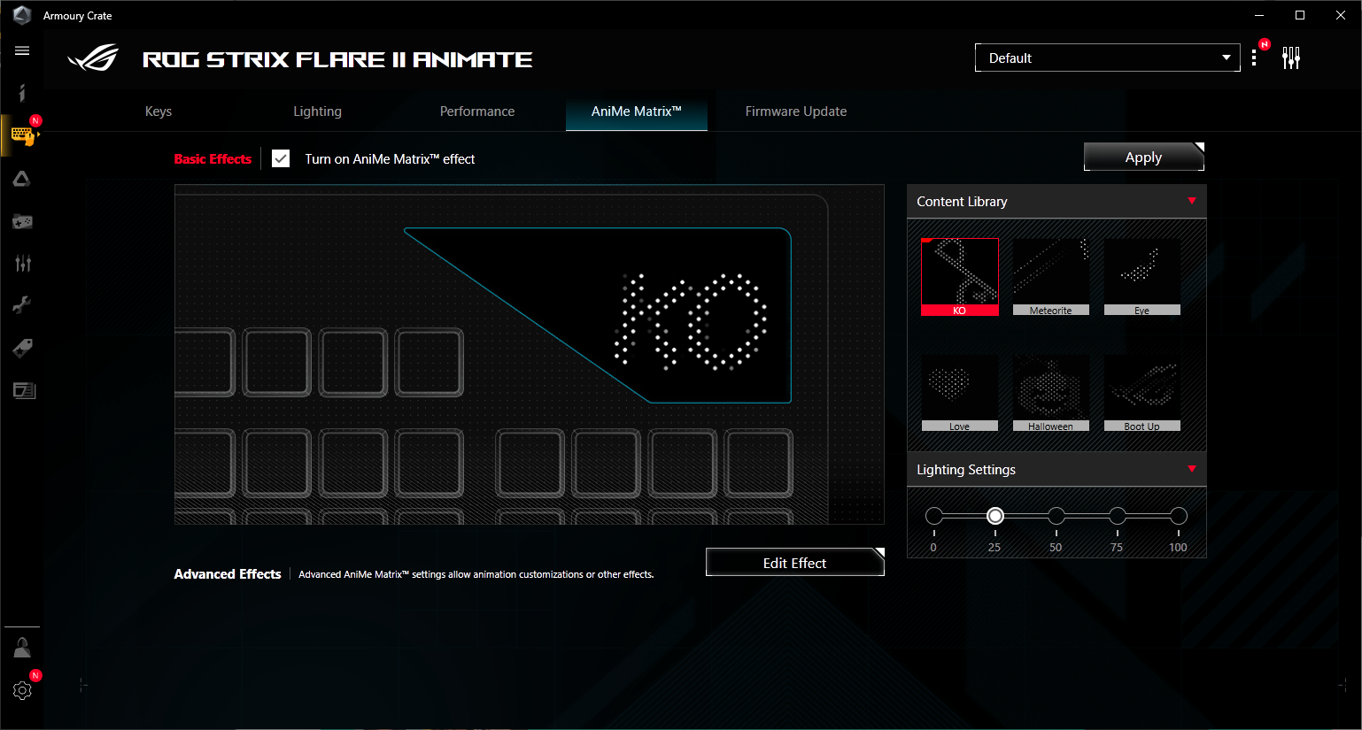 Asus ROG Strix Flare II Animate