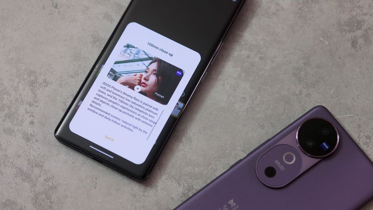A photo of the Vivo V40 and V40 Pro