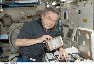 Canadian astronaut Bob Thirsk was one of the first astronauts to look at the eye problem situation, during his last spaceflight in 2012.