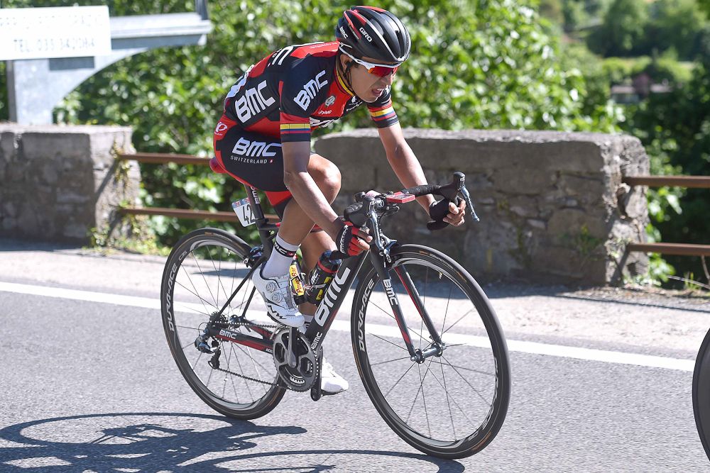 Darwin Atapuma (BMC) made a late move.