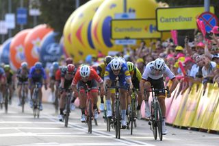 Pascal Ackermann edges out Alvaro Hodeg on Stage 1 of the Tour de Pologne