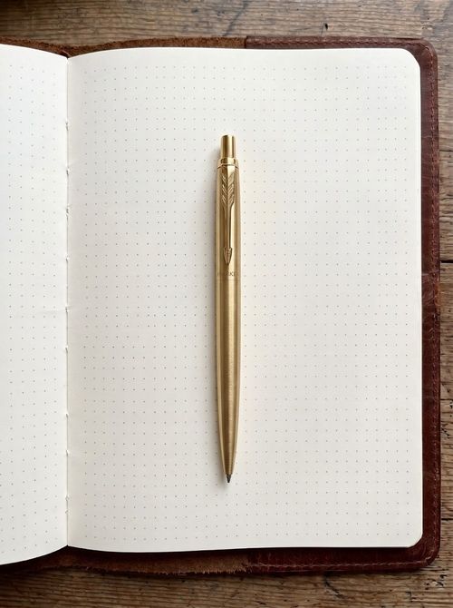 Parker Jotter Xl Monochrome Matte Gold, Medium