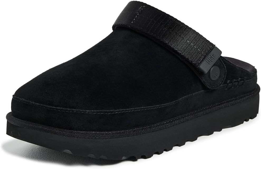 UGG, Ugg Women's Goldenstar Clog, Black, 10