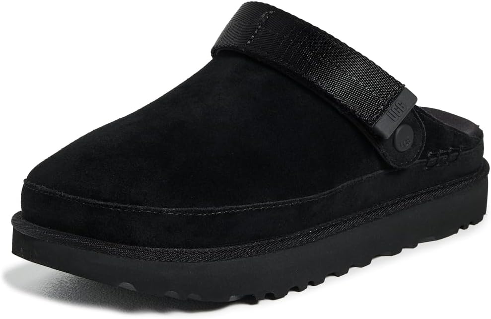 UGG, Ugg Women&#039;s Goldenstar Clog, Black, 10