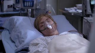 Marina Wagner unconscious in Grey's