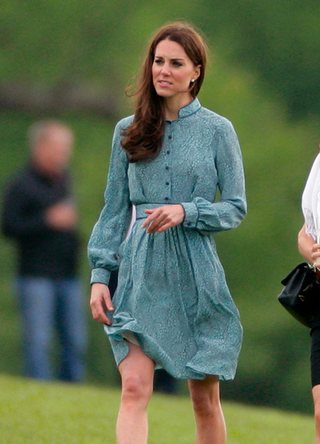 Catherine, Duchess of Cambridge attends the Audi Polo Challenge charity polo match, in which Prince William, Duke of Cambridge and Prince Harry competed, at Coworth Park Polo Club on May 13, 2012 in Ascot, England