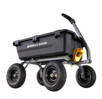 Gorilla Carts&nbsp;7-cu ft Poly Yard Cart | Was $179 Now £149.98 at Lowe's