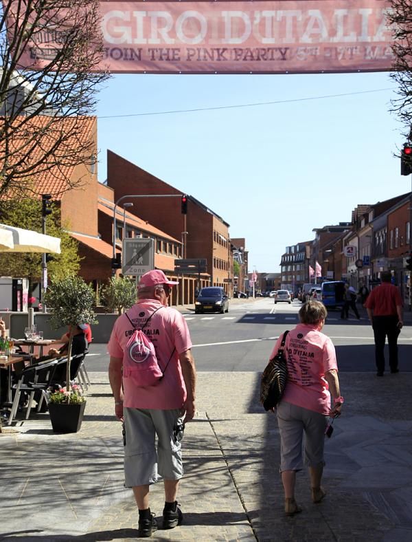 The fans in Herning are ready for the Giro to start