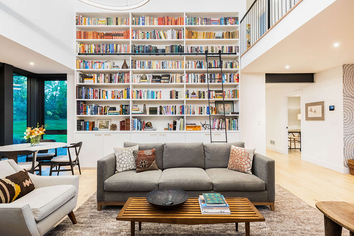 6 charming homes for book lovers