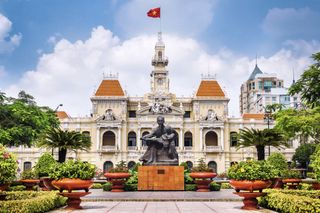 Ho Chi Minh City Hall in Ho Chi Minh City, Vietnam