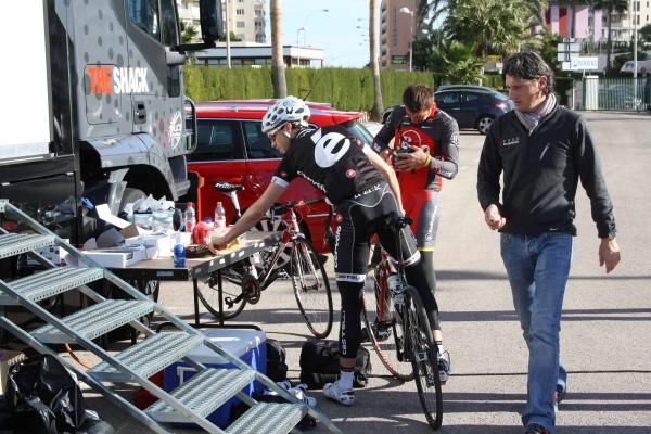 Philip Deignan enjoyed the sun of Spain after the snow of Donegal.