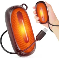 Yospinder Rechargeable Dual-Sided Hand Warmers (2 Pack, 2-in-1, 14,000mAh)