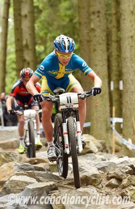Emil Lindgren (Giant Pro XC Team) made it into the top-15