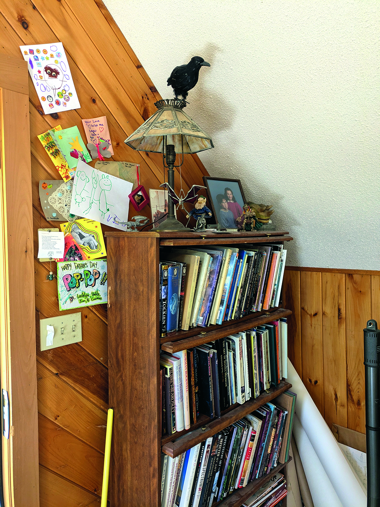 Gary A. Lippincott's art studio