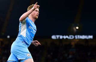 Kevin De Bruyne's absences this season have hardly cost City