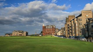 St Andrews Old Course 18th hole