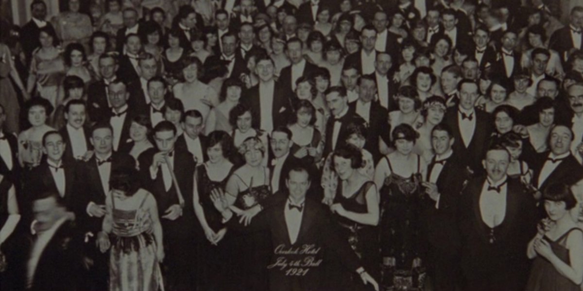 Jack Nicholson as Jack Torrance in July 4th Ball photo in The Shining