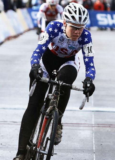 Swiss rider, Lukas Fluckeriger, shows he's determined to break into the top group.