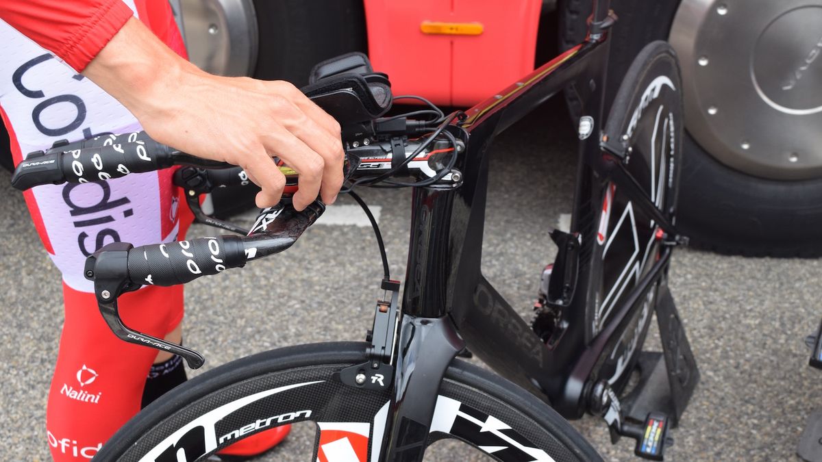 Team Cofidis rode Orbea Ordus for the time trial