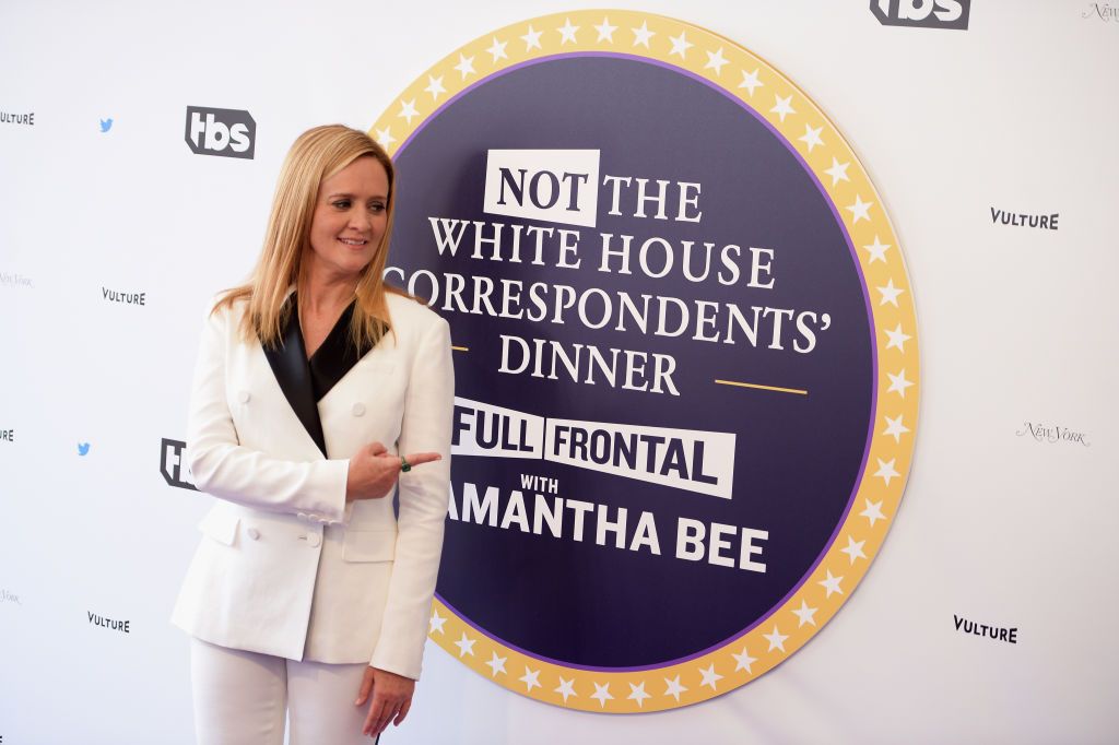 ost Samantha Bee attends Full Frontal With Samantha Bee&amp;#039;s Not The White House Correspondents&amp;#039; Dinner