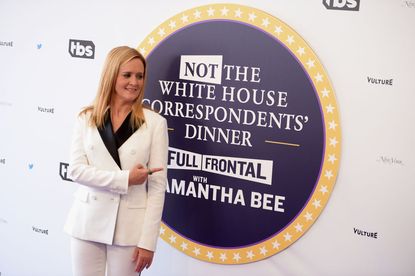 ost Samantha Bee attends Full Frontal With Samantha Bee's Not The White House Correspondents' Dinner